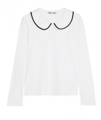 witte blouse