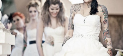 10 stijlvolle bruidjes mét tatoeage