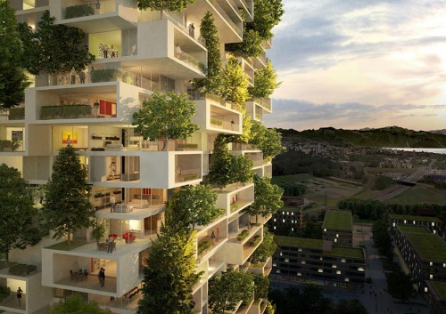 Gaaf! Altijd al in een 'groen' appartement willen wonen?