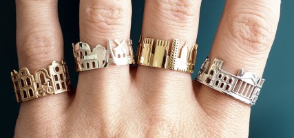 Té leuk! Met deze ringen draag je jouw geliefde stad altijd b...