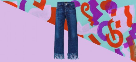 Trend: frayed jeans