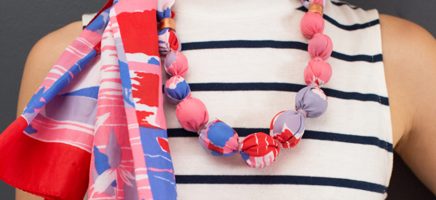 DIY: Kettingen van vintage sjaaltjes
