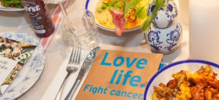Het #lovelifediner is het nieuwe initiatief van Fight Cancer
