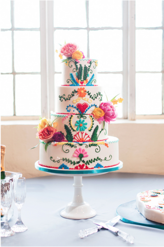 Fiesta Wedding via ruffledblog