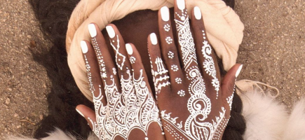 Festival trend; Witte henna