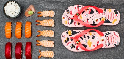 Verzot op sushi? Dan zijn deze slippers voor jou gemaakt!