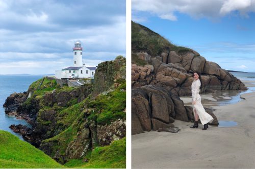 Fanad Lighthouse en Carrickfinn Beach