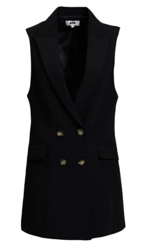 We loose fit waistcoat 