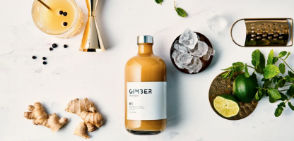 GIMBER: een drankje met gember to spice up your borrel
