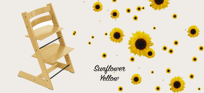 Nieuwe kleur voor de Stokke Tripp Trapp: Sunflower yellow
